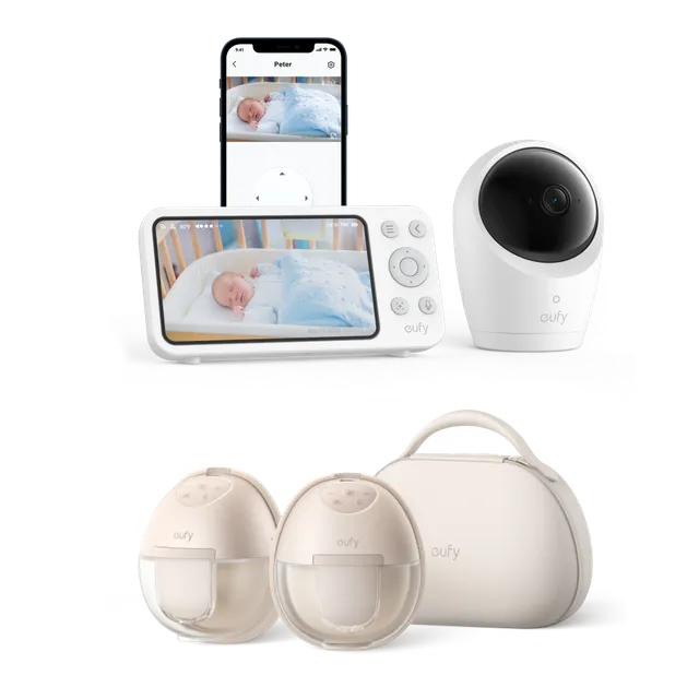eufy-breast-pump-s1-pro-baby-monitor-e20-pack-tire-lait-lectrique-babyphone-2k image 1