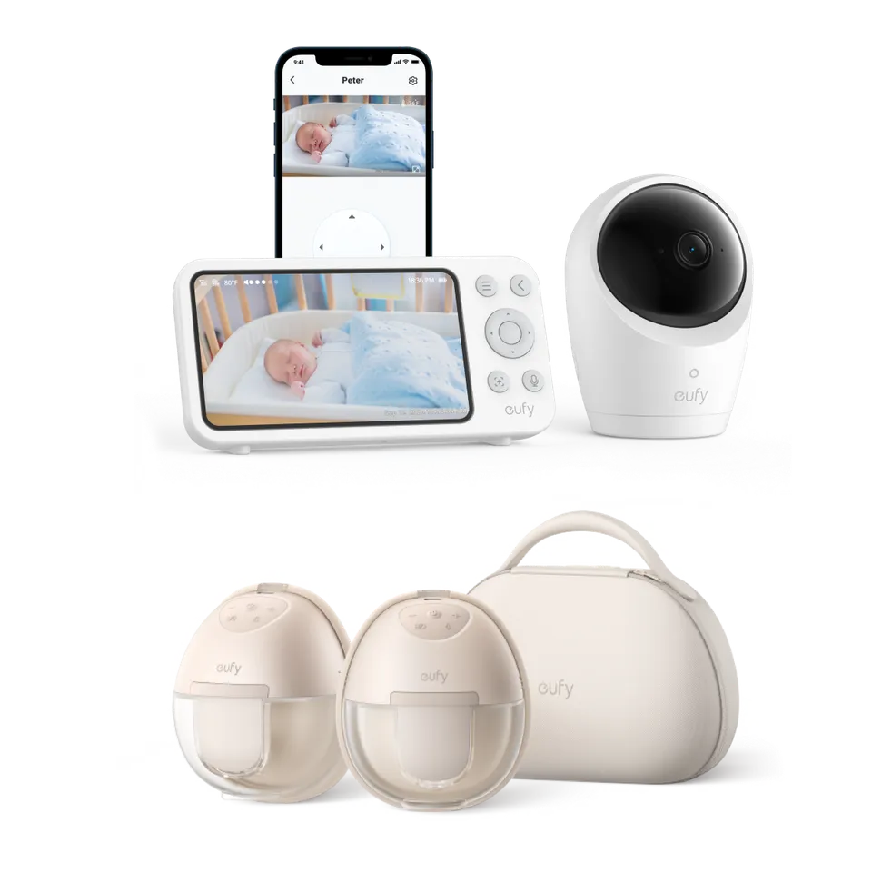 eufy-breast-pump-s1-pro-baby-monitor-e20-pack-tire-lait-lectrique-babyphone-2k image 1