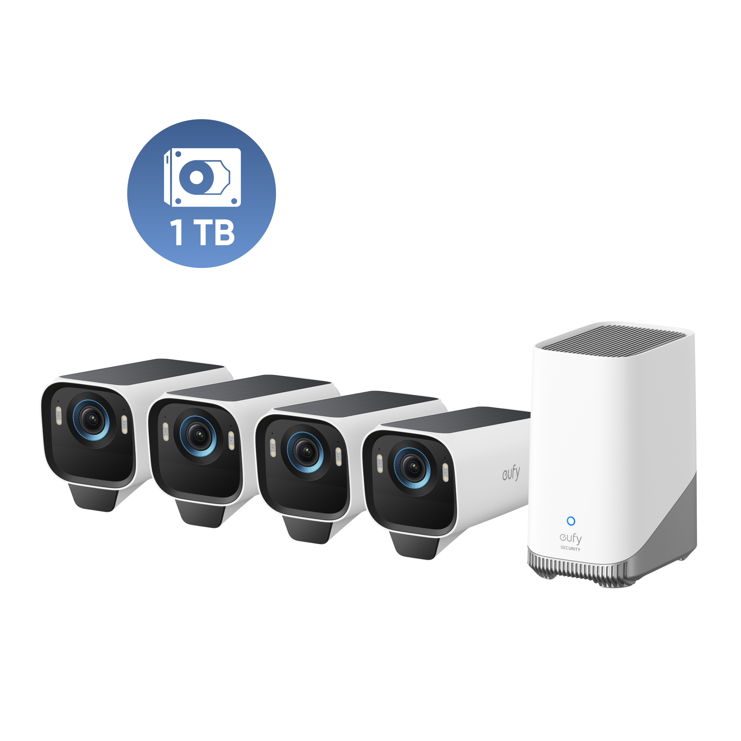 eufy-eufycam-s3-pro-kit-4-cam-ras-4k-disque-dur-1-to image 2