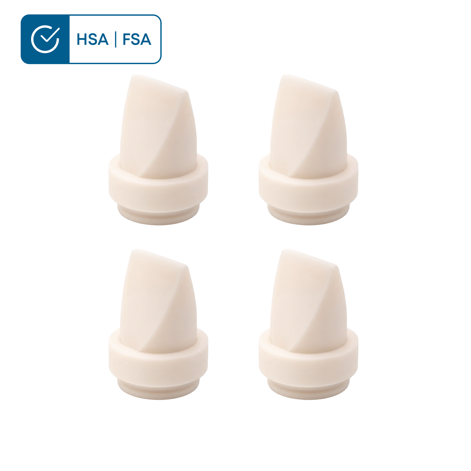 eufy-valves-bec-de-canard-lot-de-4-pour-tire-lait-portable-e10-e20-s1-s1-pro image 1