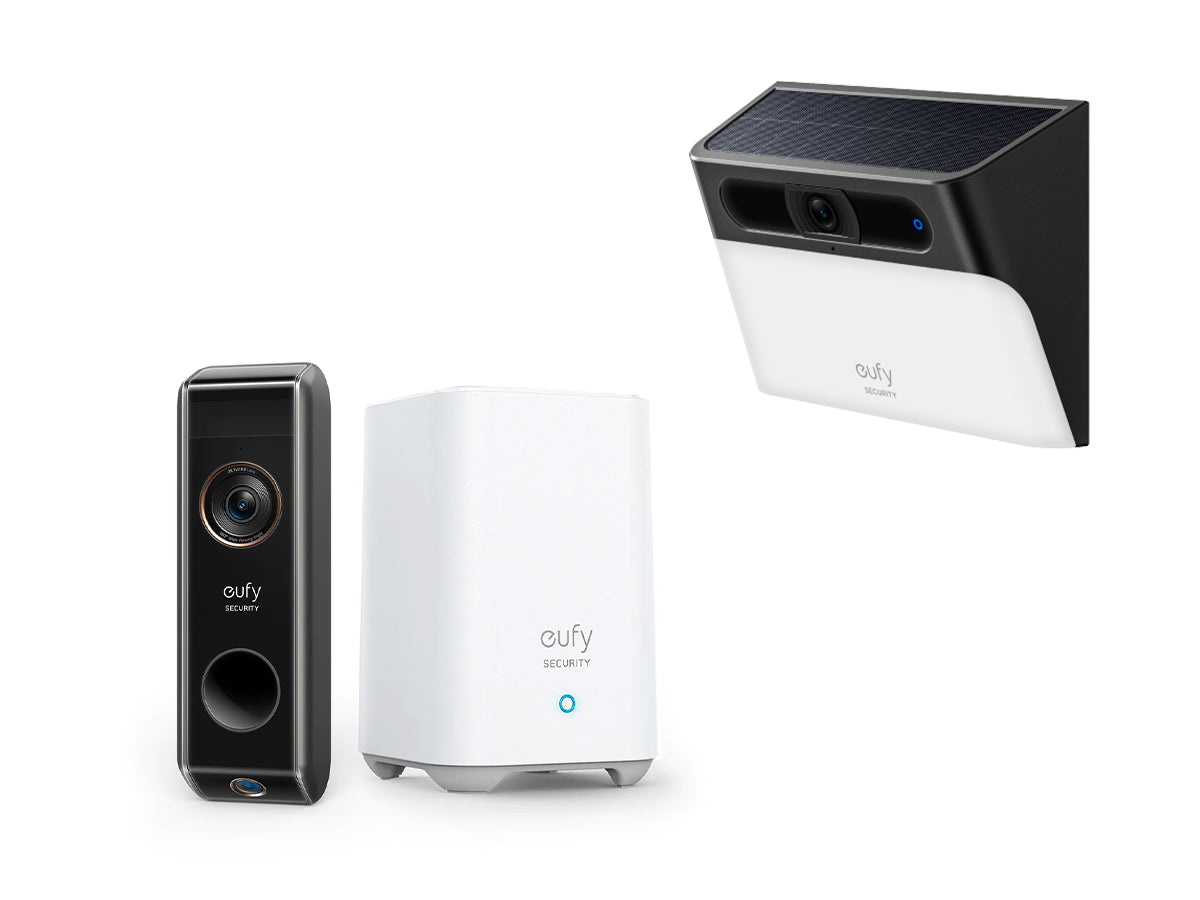 eufy-video-doorbell-s330-solar-wall-light-cam-s120 image 2