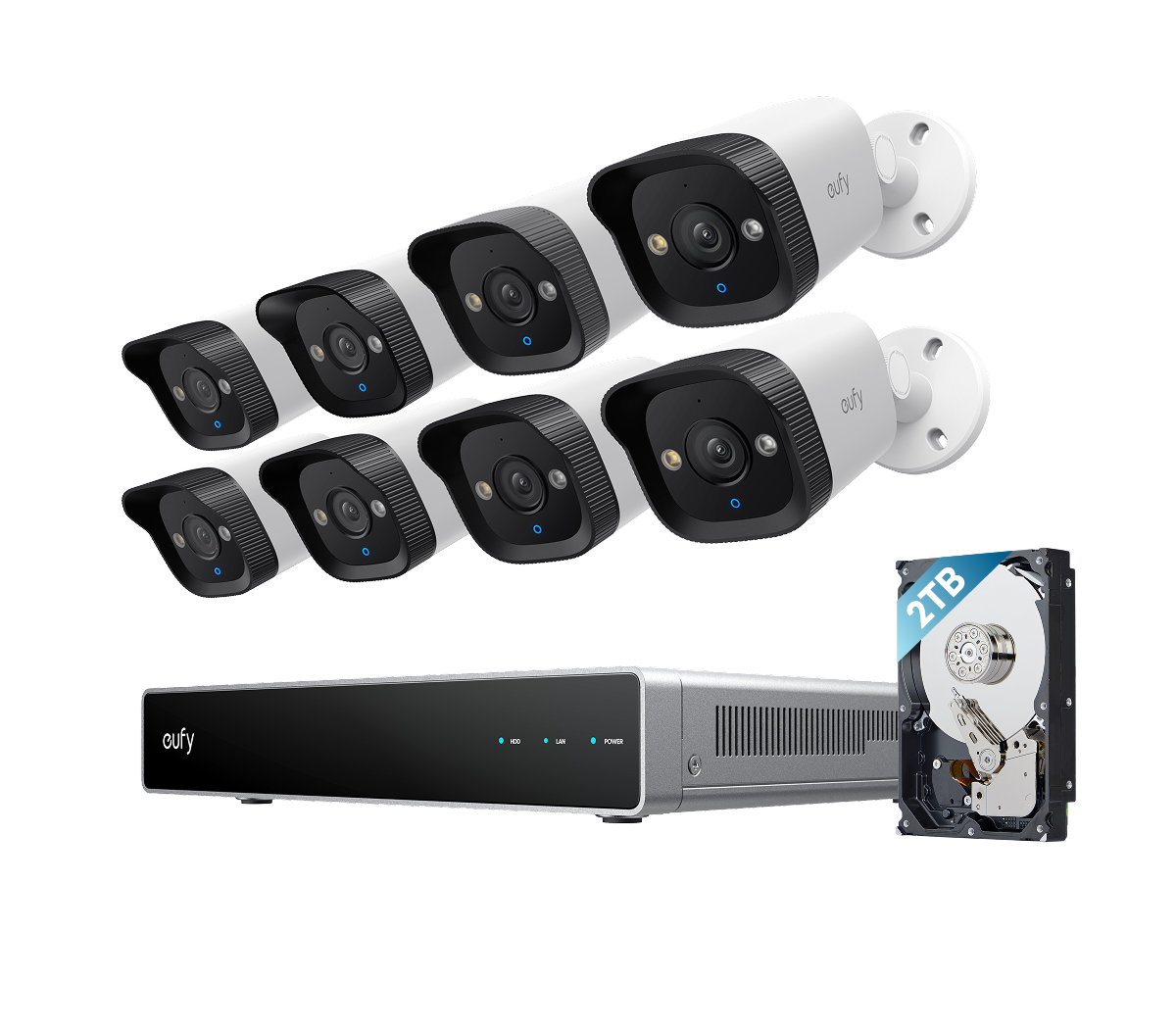 eufy-poe-nvr-security-system-e40-kit-8-cam-ras-bullet-4k image 1