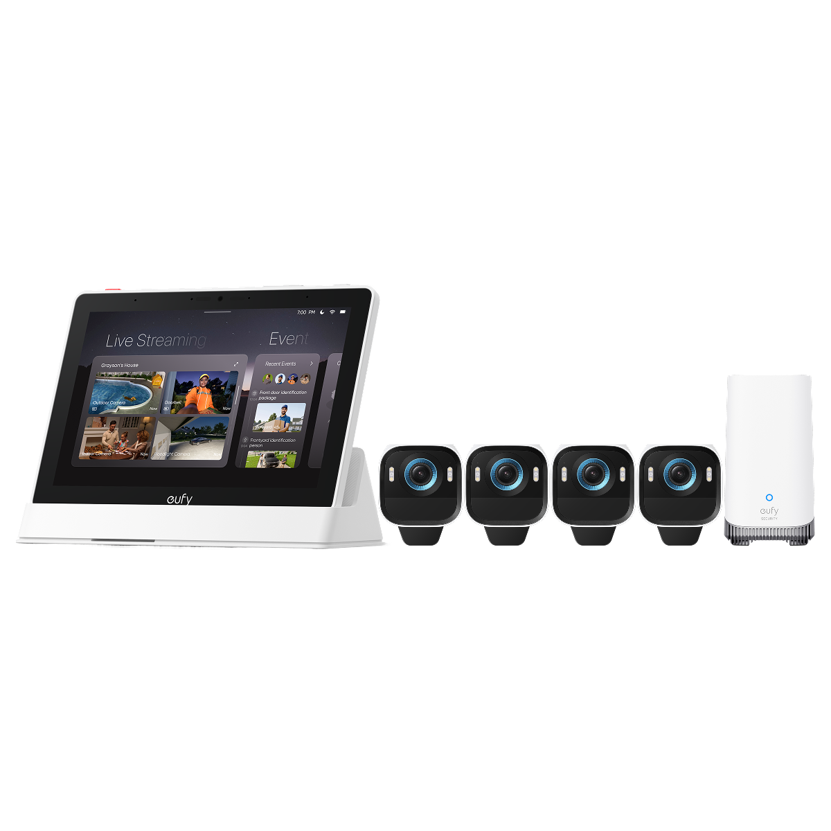eufy-cran-connect-smart-display-kit-4-cam-ras-eufycam-s3-pro image 2