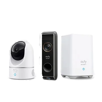 eufy-indoor-cam-e220-video-doorbell-s330-pack-surveillance-int-rieure-et-entr-e- image 1