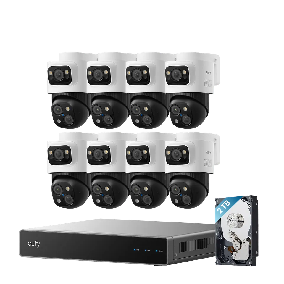 eufy-syst-me-poe-nvr-s4-max-4-cam-ras-poe-cam-s4-add-ons-4k image 1
