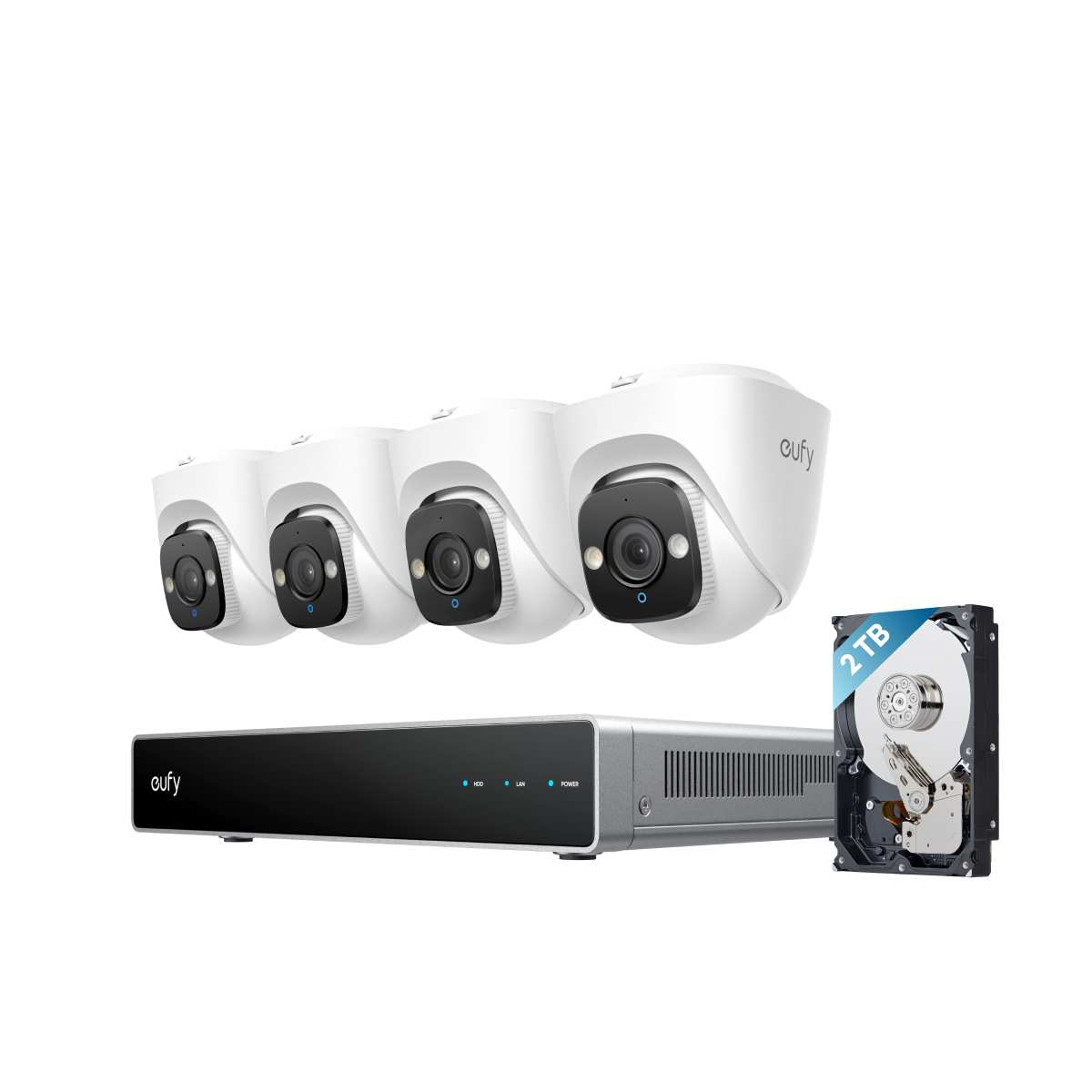 eufy-kit-de-6-syst-me-de-vid-osurveillance-nvr-poe-e41-4k-uhd image 2