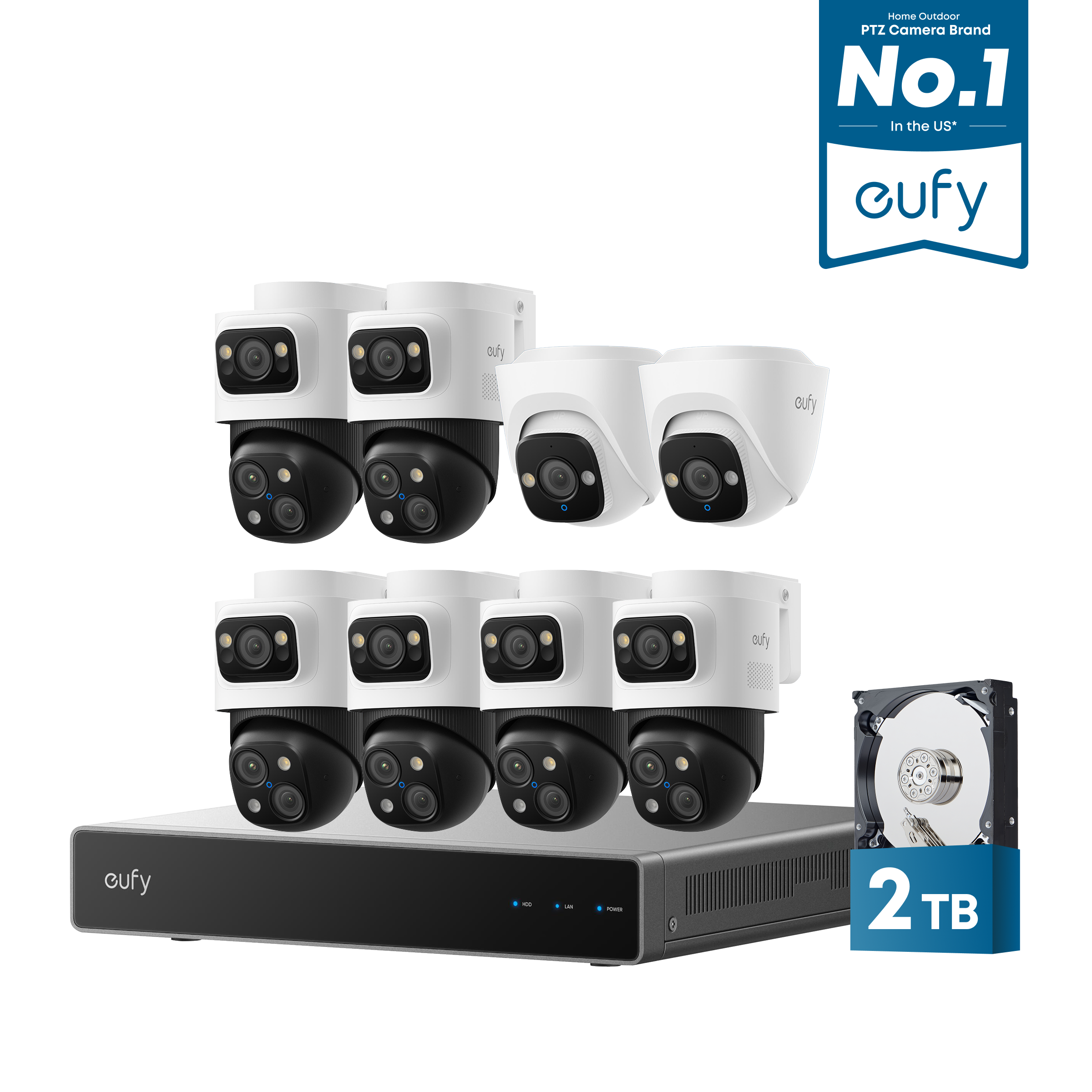 eufy-kit-6-cam-ras-poe-nvr-s4-max-2-cam-ras-tourelle-4k image 2