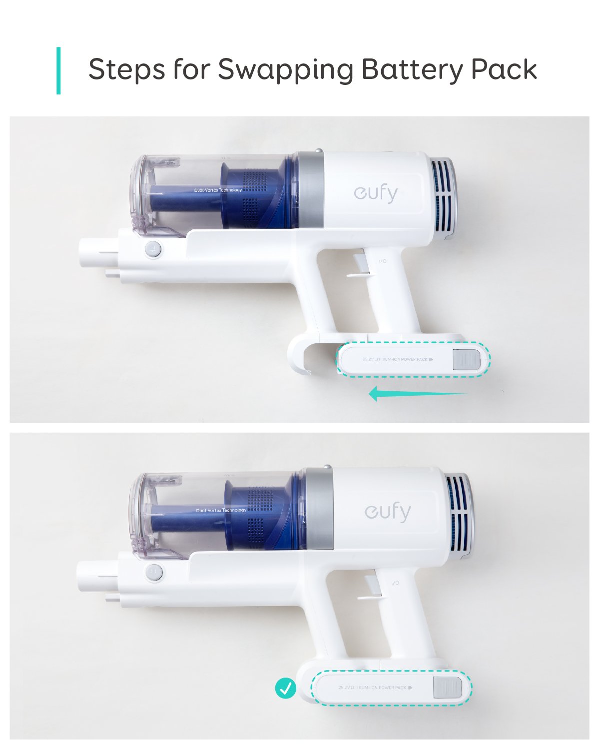 eufy-batterie-lithium-ion-2500-mah-pour-homevac-s11-pack-rechargeable-d-origine image 3