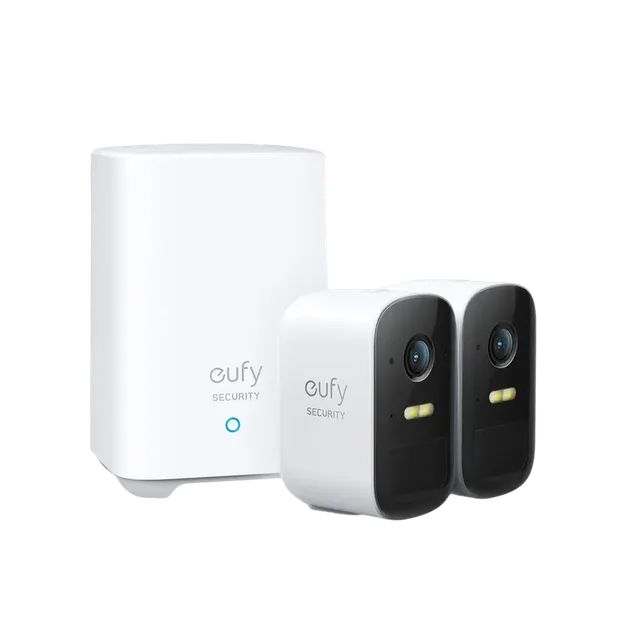 eufy-eufycam-2c-kit-de-2-cam-ras-de-s-curit-sans-fil-full-hd-1080p-avec-station- image 1