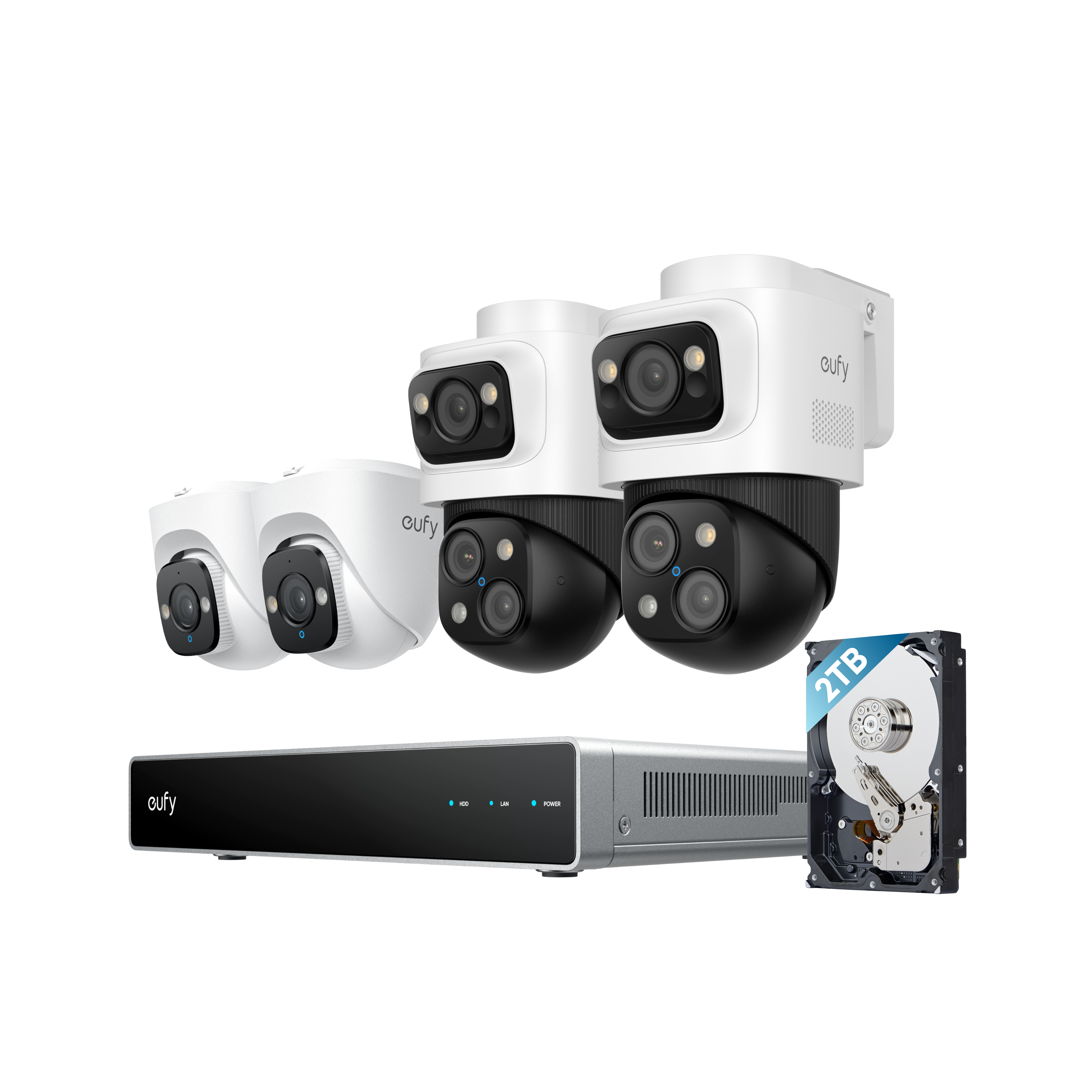 eufy-nvr-security-system-s4-syst-me-4-cam-ras-4k-ptz image 1