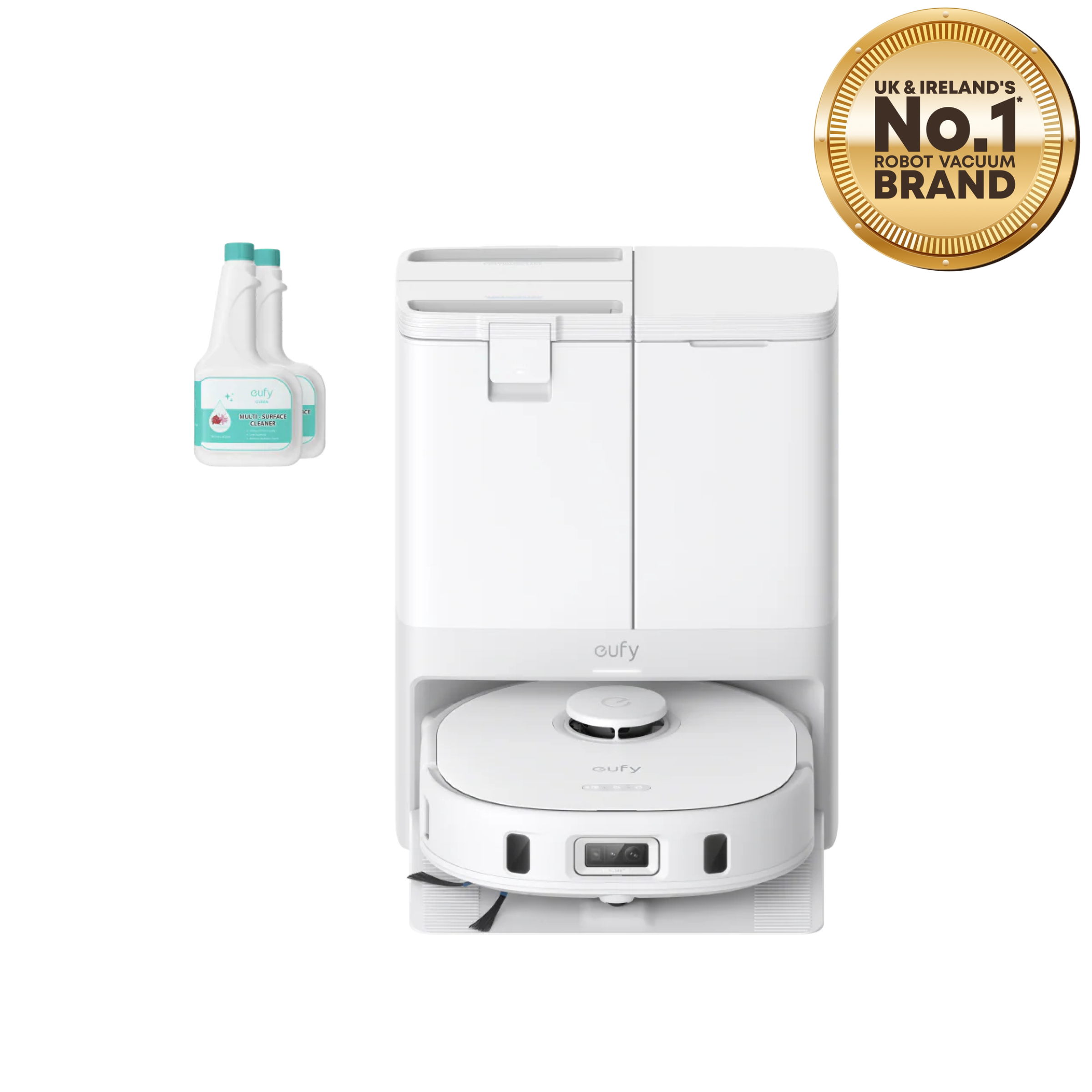 eufy-x10-pro-omni-blanc-2-liquides-sol-robot-aspirateur-laveur image 2