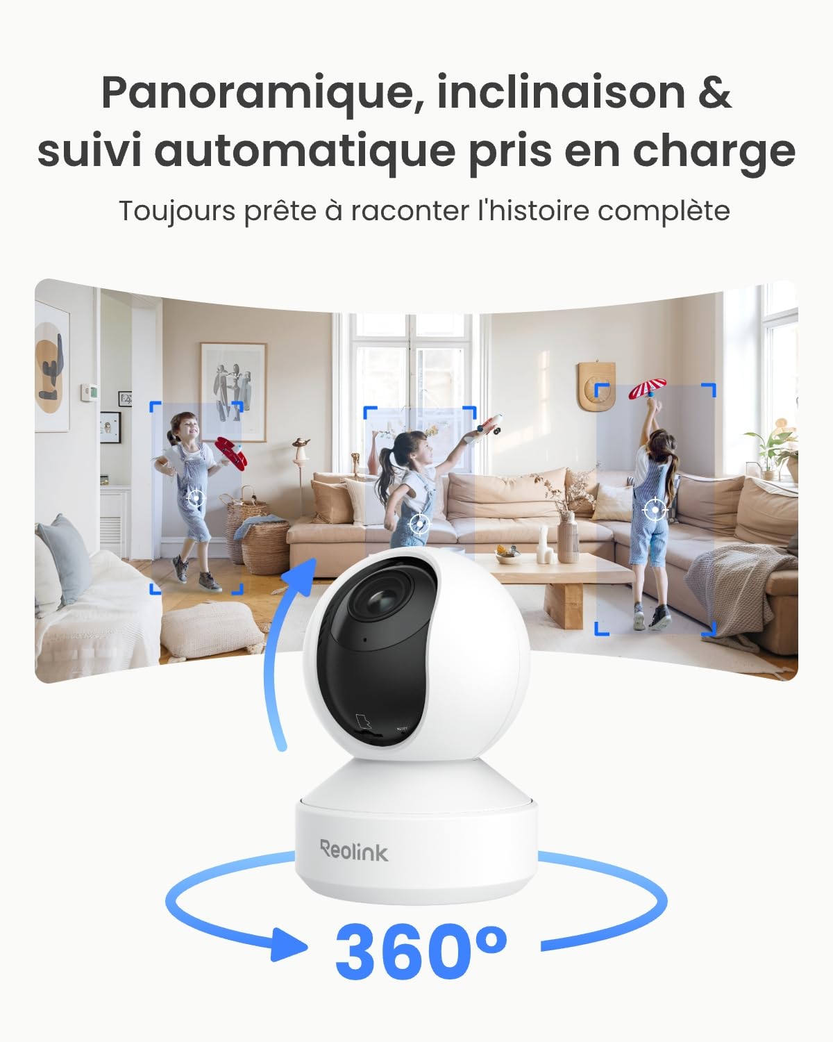 reolink-e1-zoom-home-hub-kit-cam-ra-surveillance-wifi-int-rieure-4k-360-zoom-opt image 2