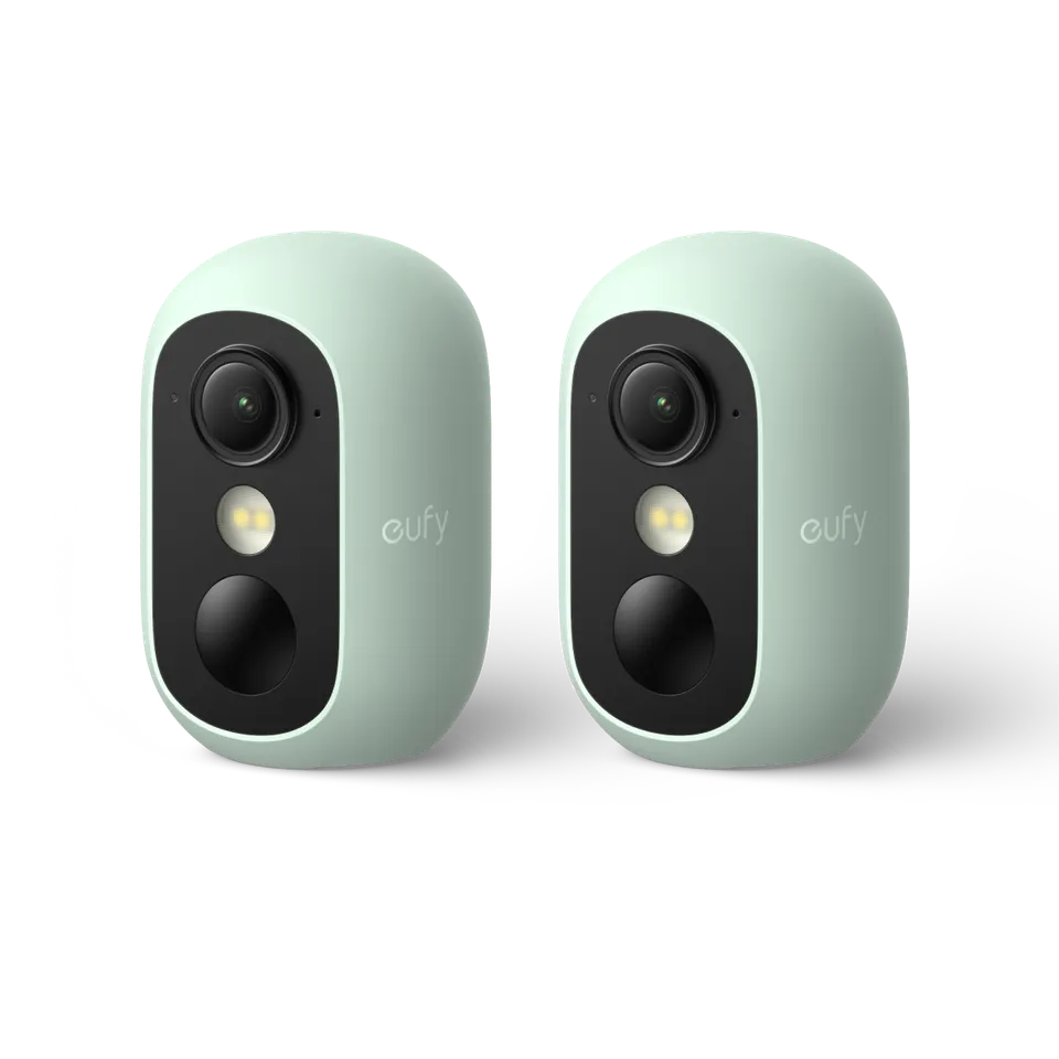 eufy-eufycam-c35-kit-2-cam-ras-sans-fil-ip67-verde image 1