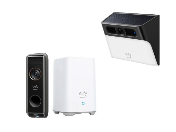eufy-video-doorbell-s330-solar-wall-light-cam-s120 image 1