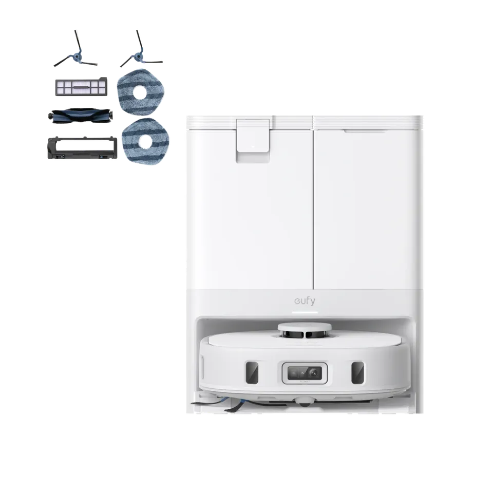 eufy-x10-pro-omni-robot-aspirateur-laveur-blanc-kit-de-pi-ces-de-rechange image 1