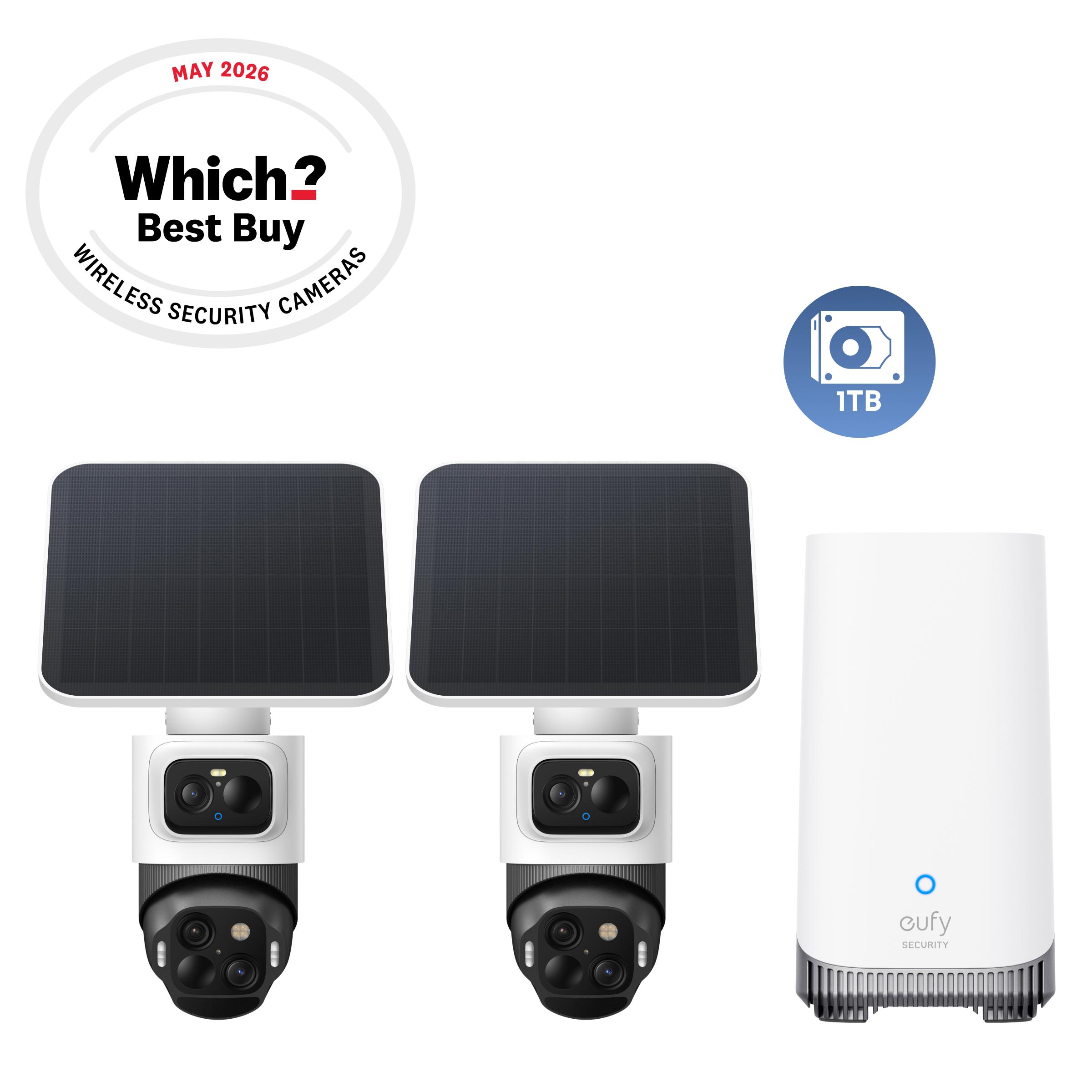 eufy-eufycam-s4-kit-2-cam-ras-triple-objectif-disque-dur-1-to-surveillance-4k-pt image 1