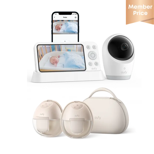 eufy-s1-pro-baby-monitor-e21-pack-tire-lait-portable-chauffant-et-moniteur-b-b image 1
