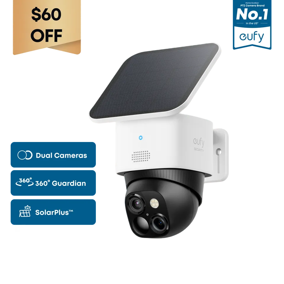 eufy-solocam-s340-cam-ra-ext-rieure-solaire-sans-fil-3k-avec-double-cam-ra-et-36 image 1