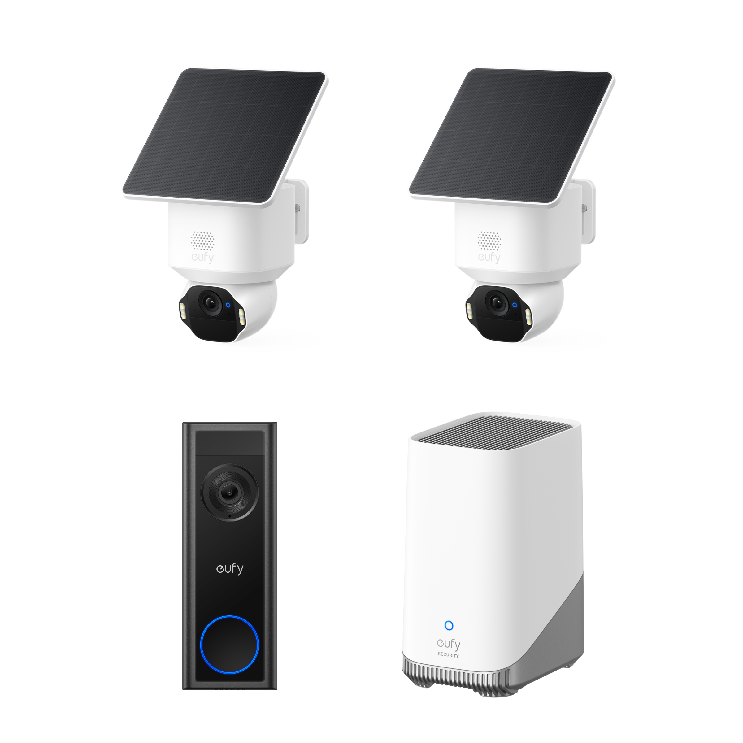 eufy-solocam-e42-2-cam-ras-sonnette-vid-o-c31-homebase-s380-pack-surveillance-4k image 1