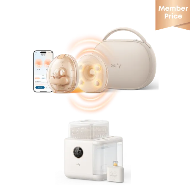 eufy-s2-pro-tire-lait-lectrique-chauffant-s1-pro-lave-biberon-et-st-rilisateur image 1