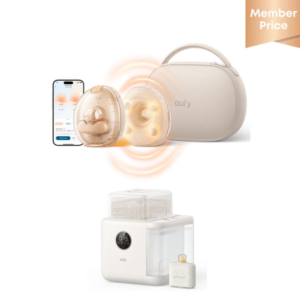 eufy-s2-pro-tire-lait-lectrique-chauffant-s1-pro-lave-biberon-et-st-rilisateur image 1