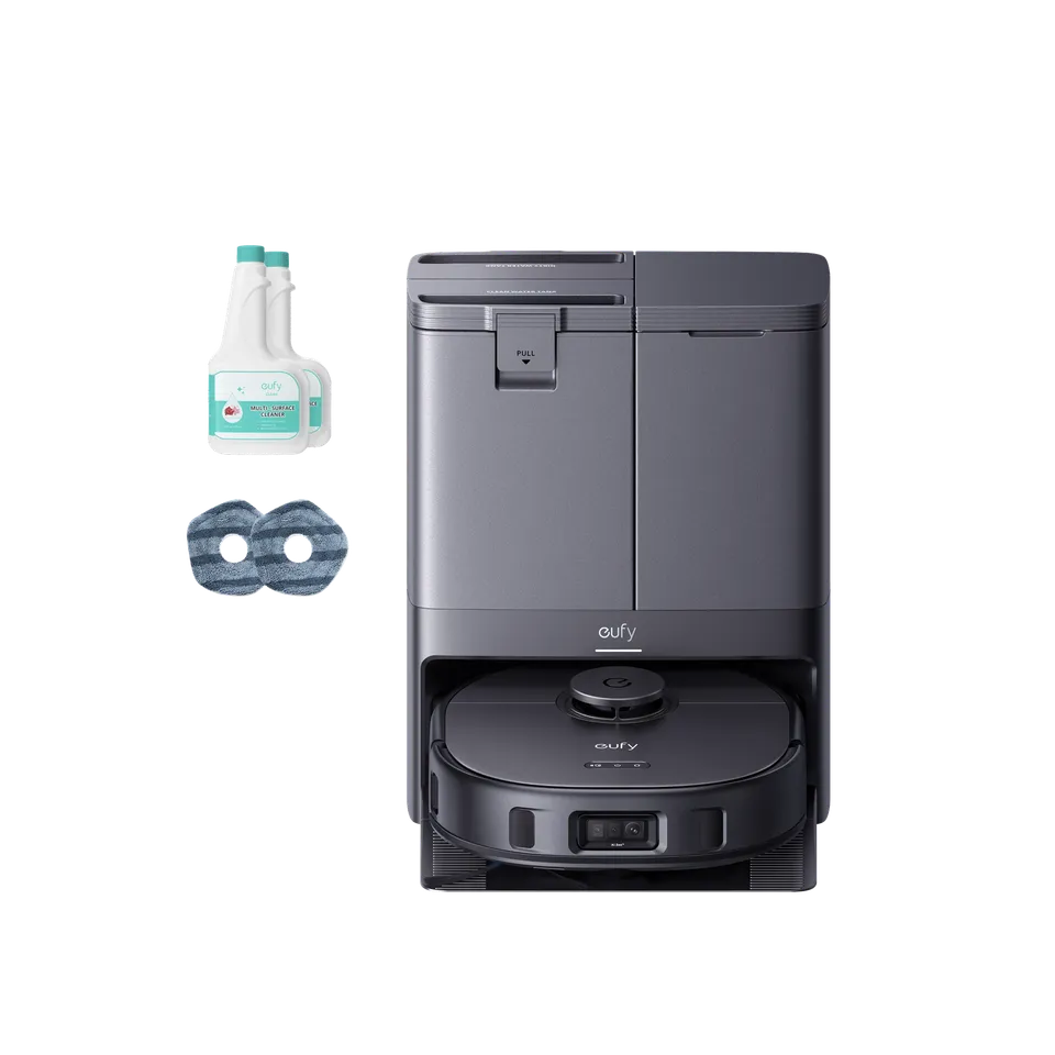 eufy-x10-pro-omni-robot-aspirateur-laveur-8000-pa-2-solutions-lavage-2-lingettes image 1
