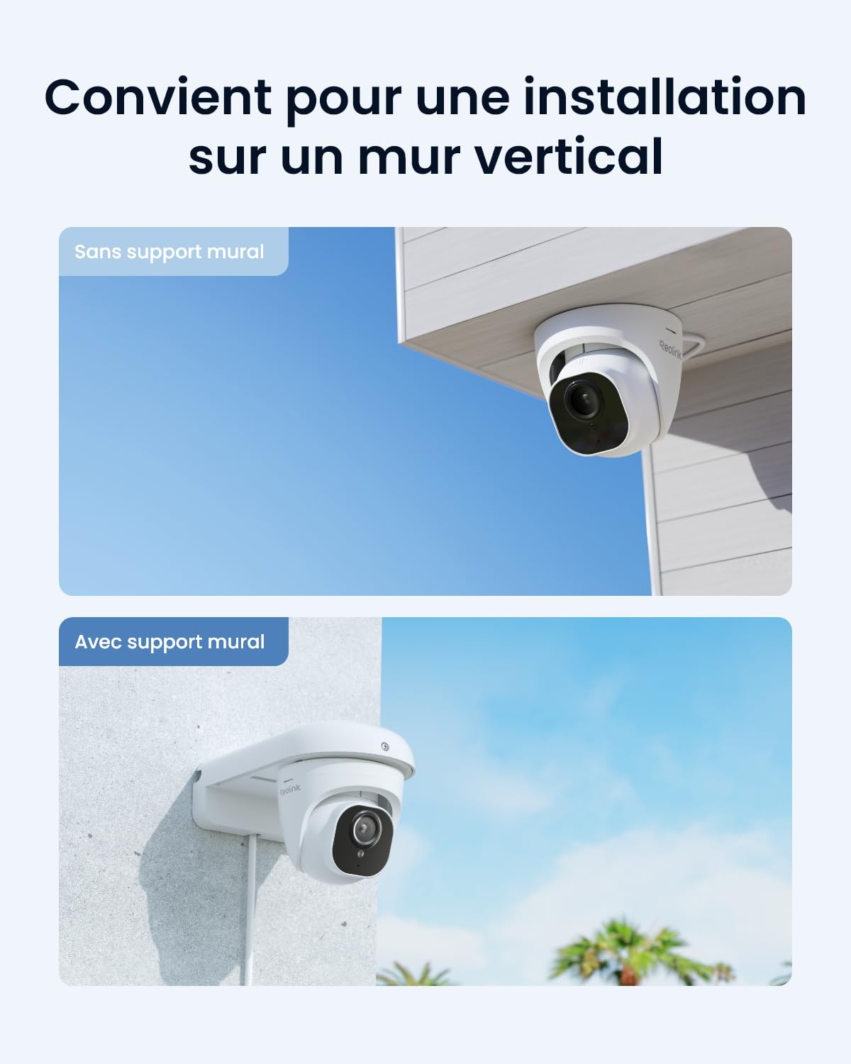 reolink-support-mural-pour-cam-ra-d-me-fixation-compatible-toutes-cam-ras-d-mes- image 2