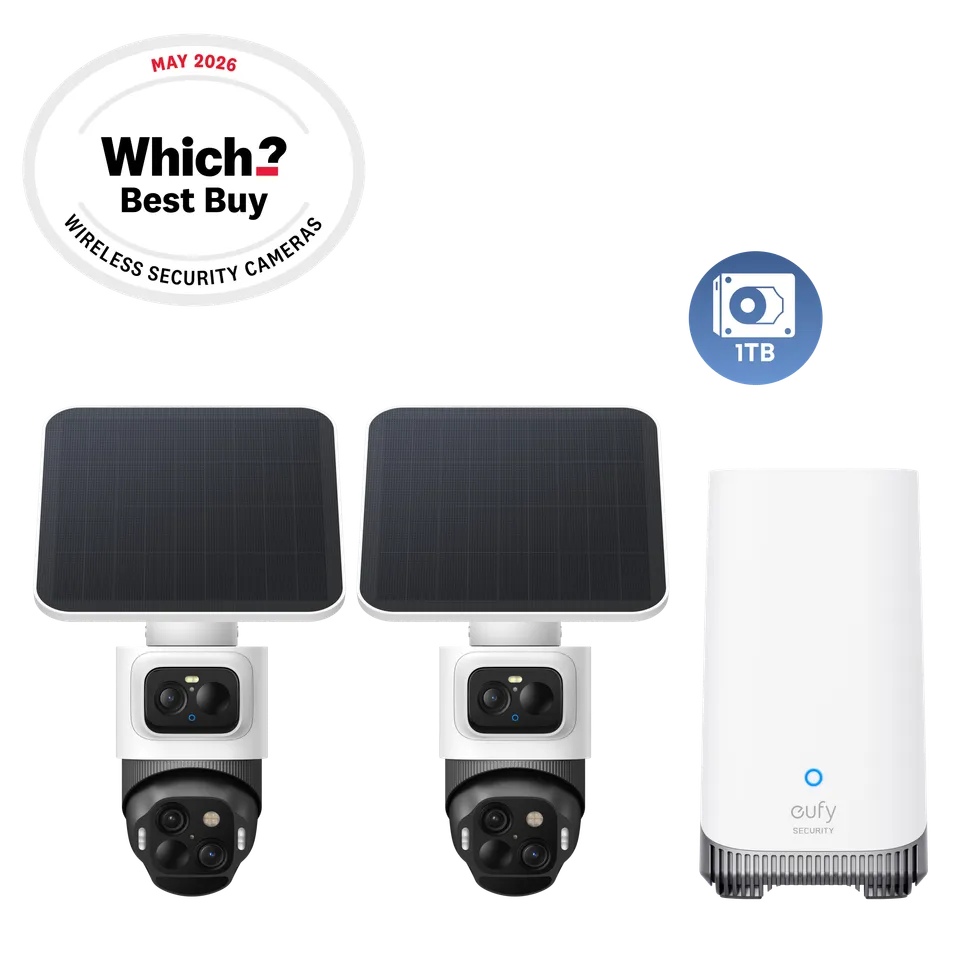 eufy-eufycam-s4-kit-2-cam-ras-triple-objectif-disque-dur-1-to-surveillance-4k-pt image 1