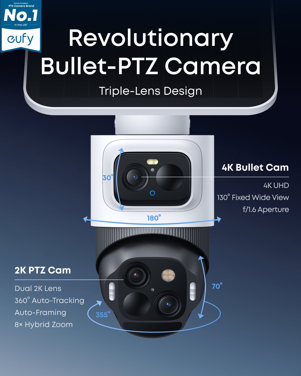 eufy-eufycam-s4-cam-ra-triple-objectif-4k-cran-connect-e10 image 2