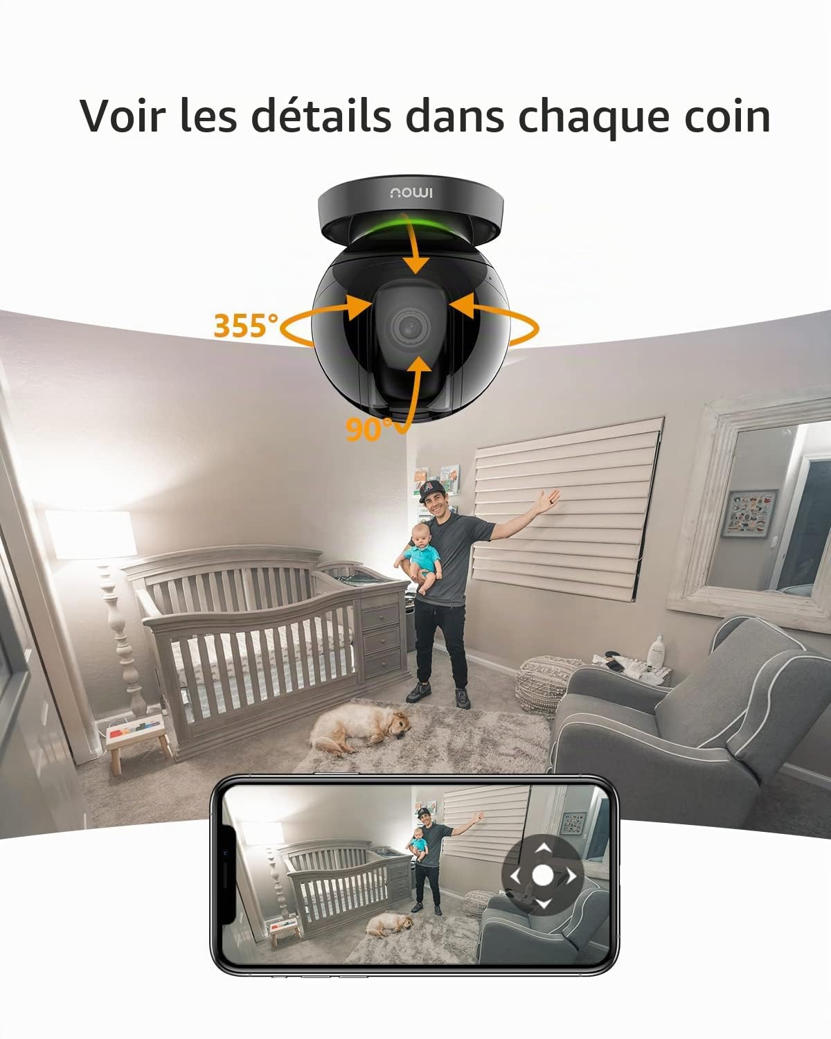 imou-cue-2e-cam-ra-de-surveillance-wifi-int-rieure-fhd-1080p-d-me-panoramique-in image 3