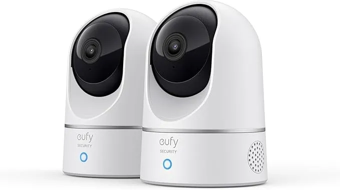 eufy-security-indoorcam-e220-kit-2-cam-ras-2k image 1