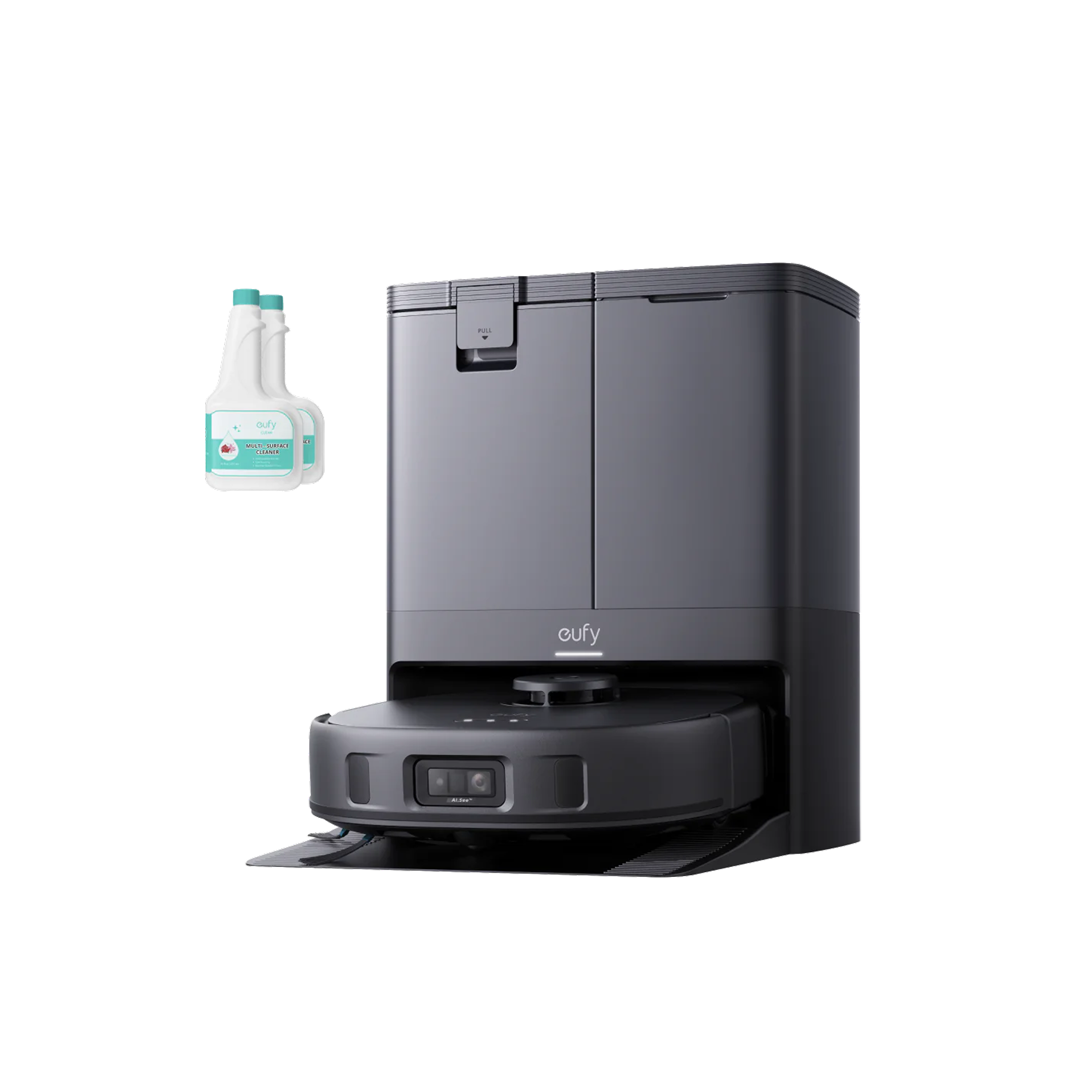 eufy-x10-pro-omni-solution-de-nettoyage-de-sol-2-bouteilles-robot-laveur-aspirat image 1