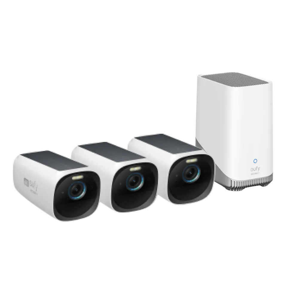 eufy-eufycam-s330-eufycam-3-kit-3-cam-ras-4k-homebase-3 image 1