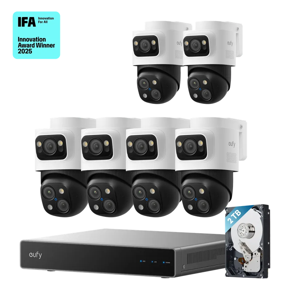 eufy-syst-me-de-s-curit-nvr-poe-s4-max-2-cam-ras-poe-s4-en-add-on image 1