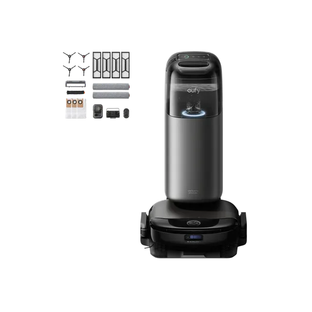 eufy-robot-vacuum-omni-s1-pro-aspirateur-robot-avec-station-uniclean-10-en-1-kit image 1