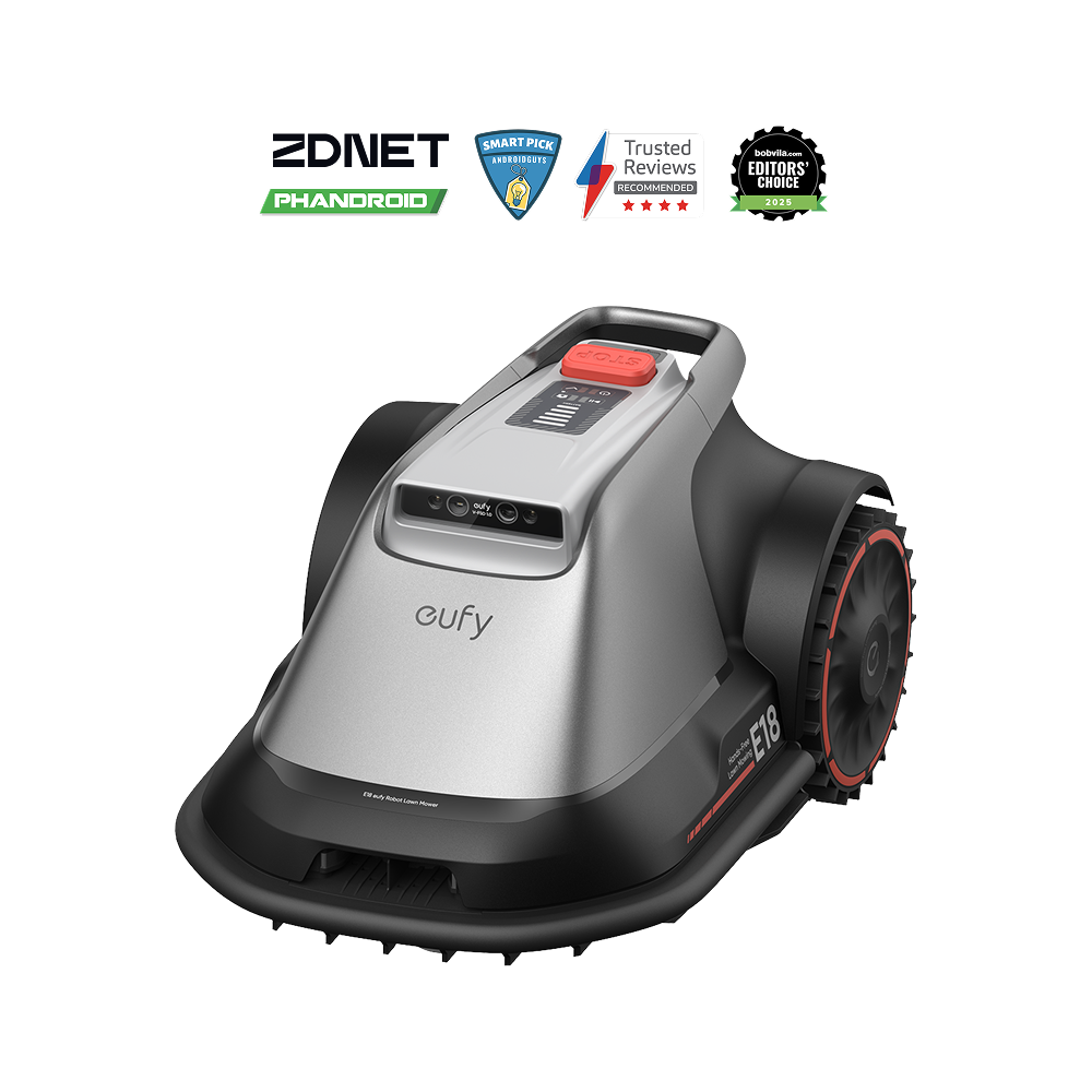eufy-robot-tondeuse-e18-sans-fil-p-riph-rique-1200-m image 1
