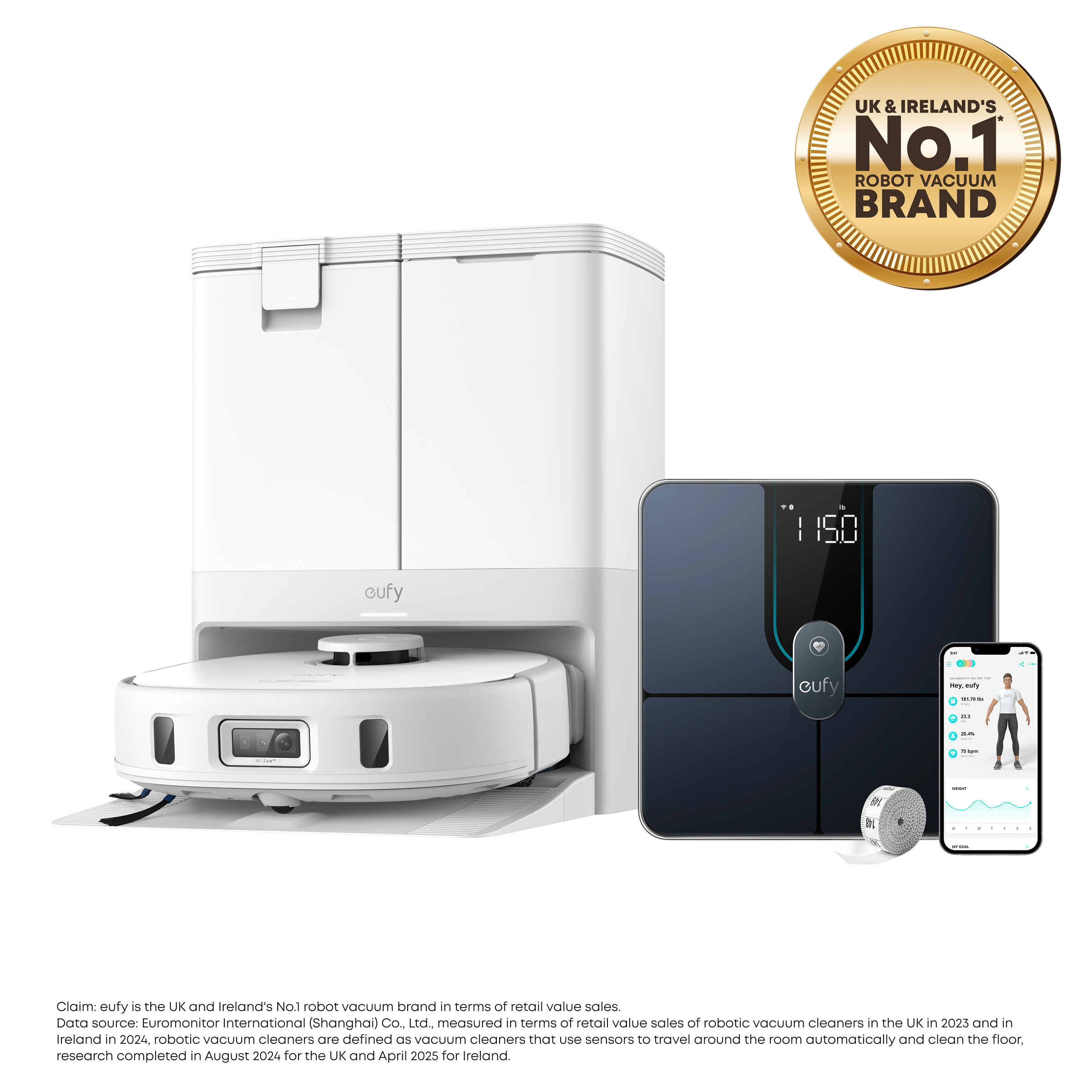 eufy-x10-pro-omni-blanc-smart-scale-p2-pro-pack-robot-balance image 2