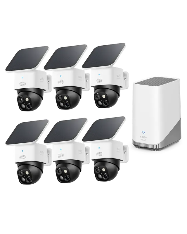 eufy-solocam-s340-kit-6-cam-ras-homebase-s380 image 1