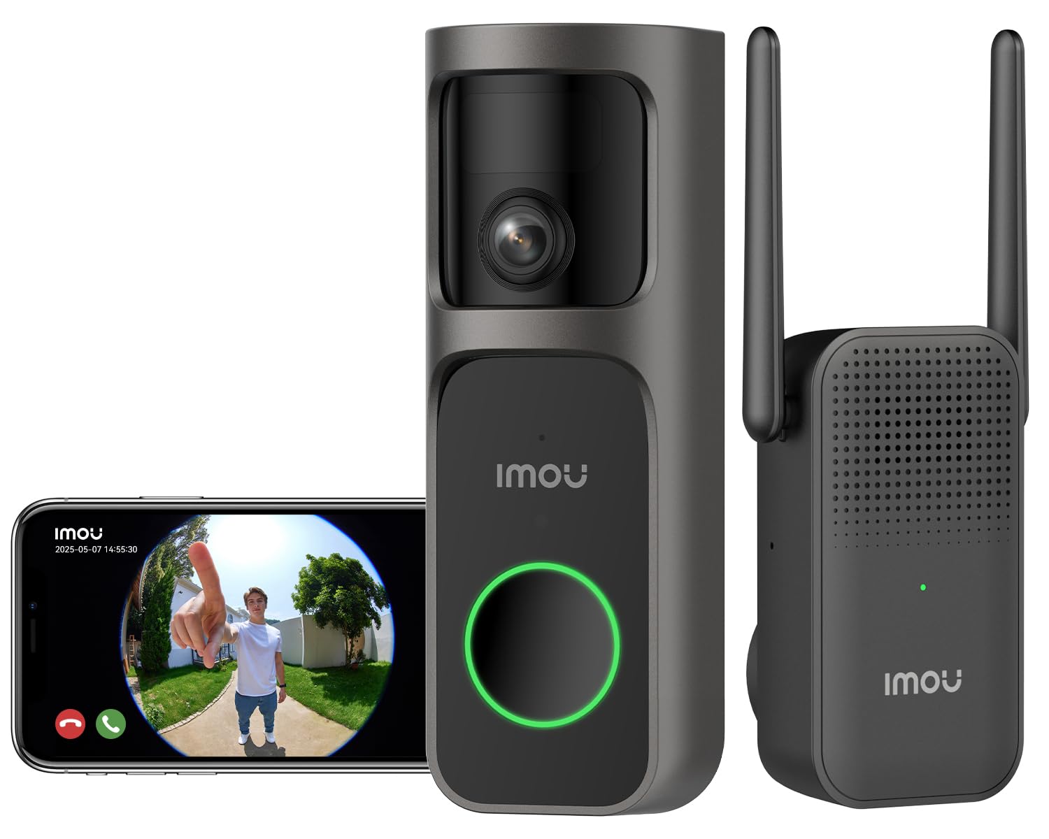 imou-db3-kit-dk2-series-sonnette-vid-o-wifi-4mp-panoramique-avec-carillon image 1