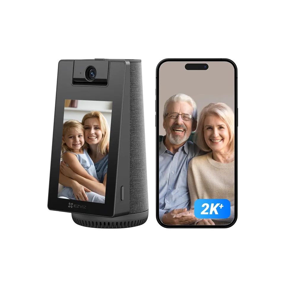 ezviz-s10-cam-ra-int-rieure-wifi-2k-4mp-360-avec-cran-et-appel-vid-o image 1