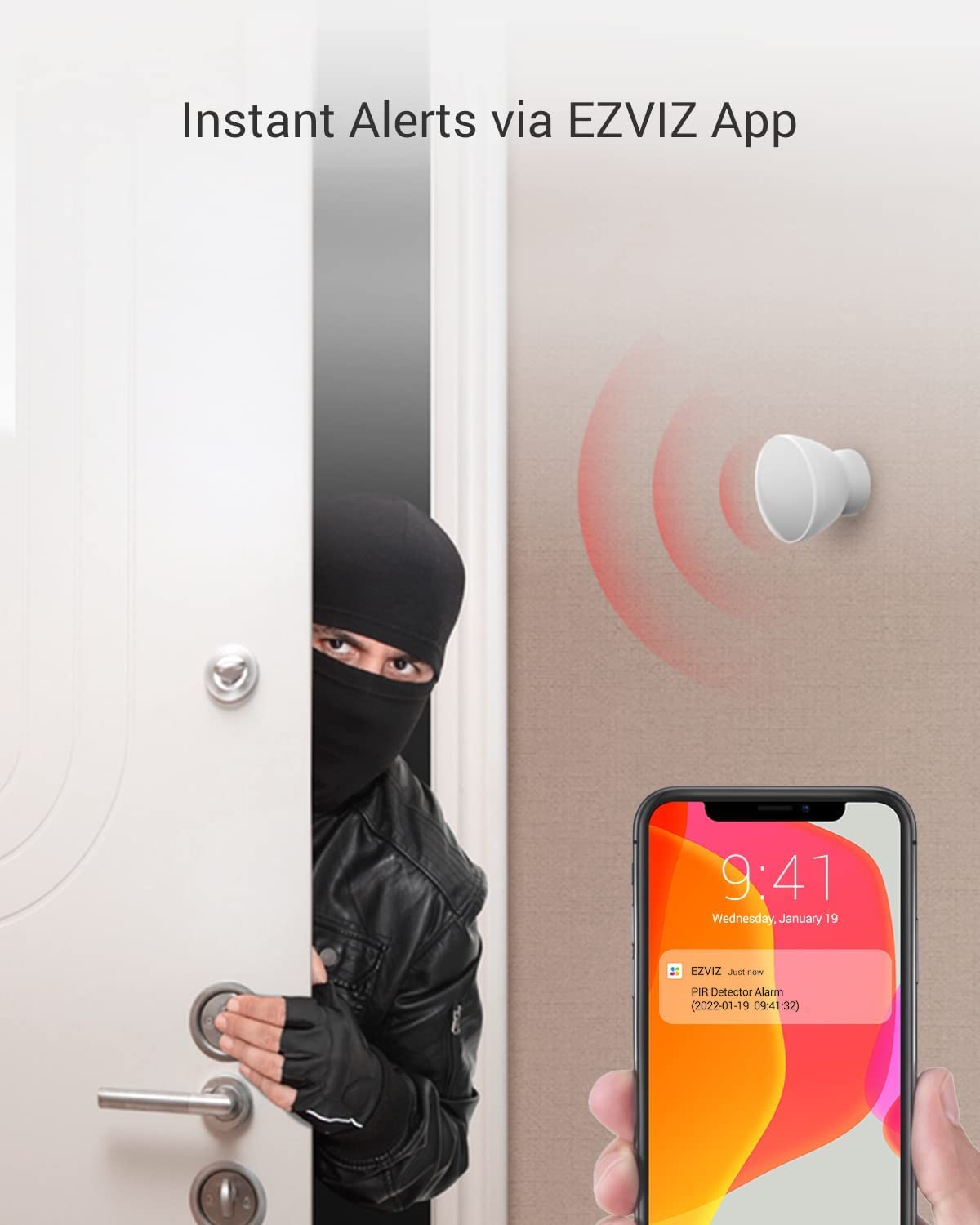 ezviz-b1-kit-s-curit-wi-fi-passerelle-a3-capteurs-pir-ouverture-et-bouton image 7