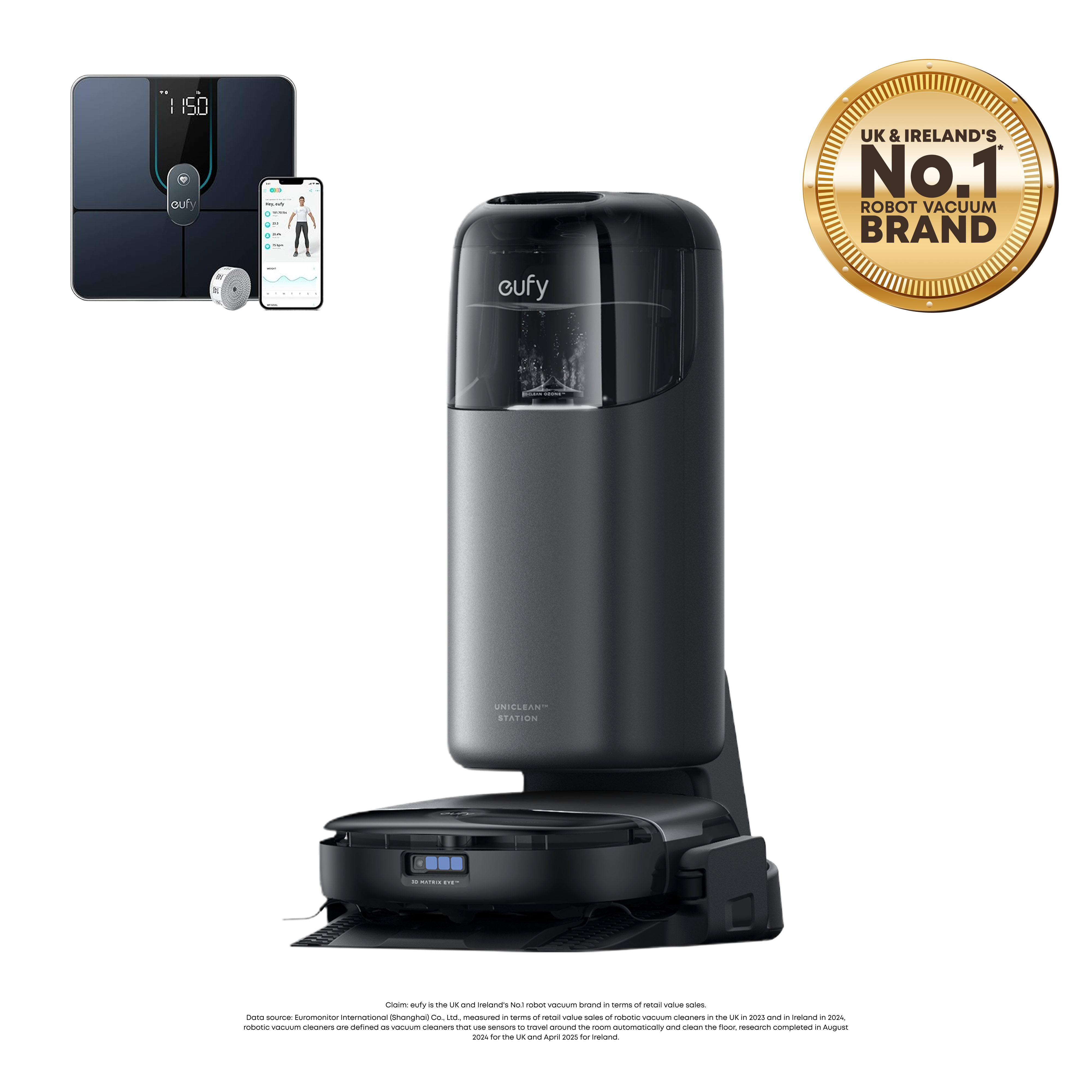 eufy-omni-s1-pro-robot-aspirateur-laveur-smart-scale-p3-pack-maison-et-bien-tre image 2