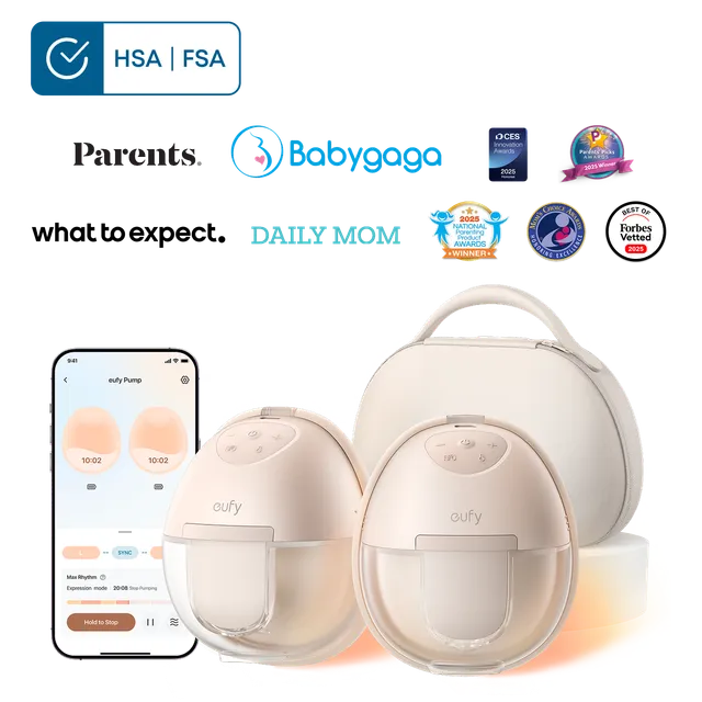eufy-wearable-breast-pump-s1-pro-tire-lait-portable-chauffant-heatflow-avec-bo-t image 1