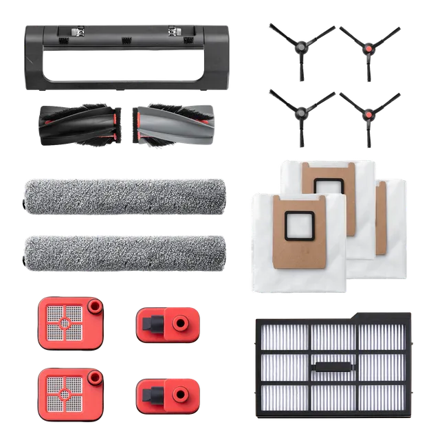 eufy-pack-accessoires-pour-e28-et-e25-brosses-filtre-sacs-et-serpilli-res image 1