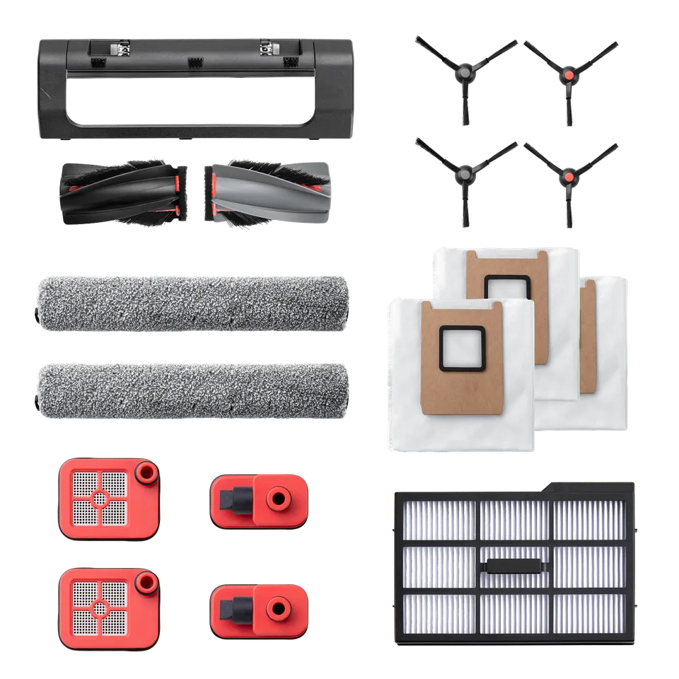 eufy-pack-accessoires-pour-e28-et-e25-brosses-filtre-sacs-et-serpilli-res image 1