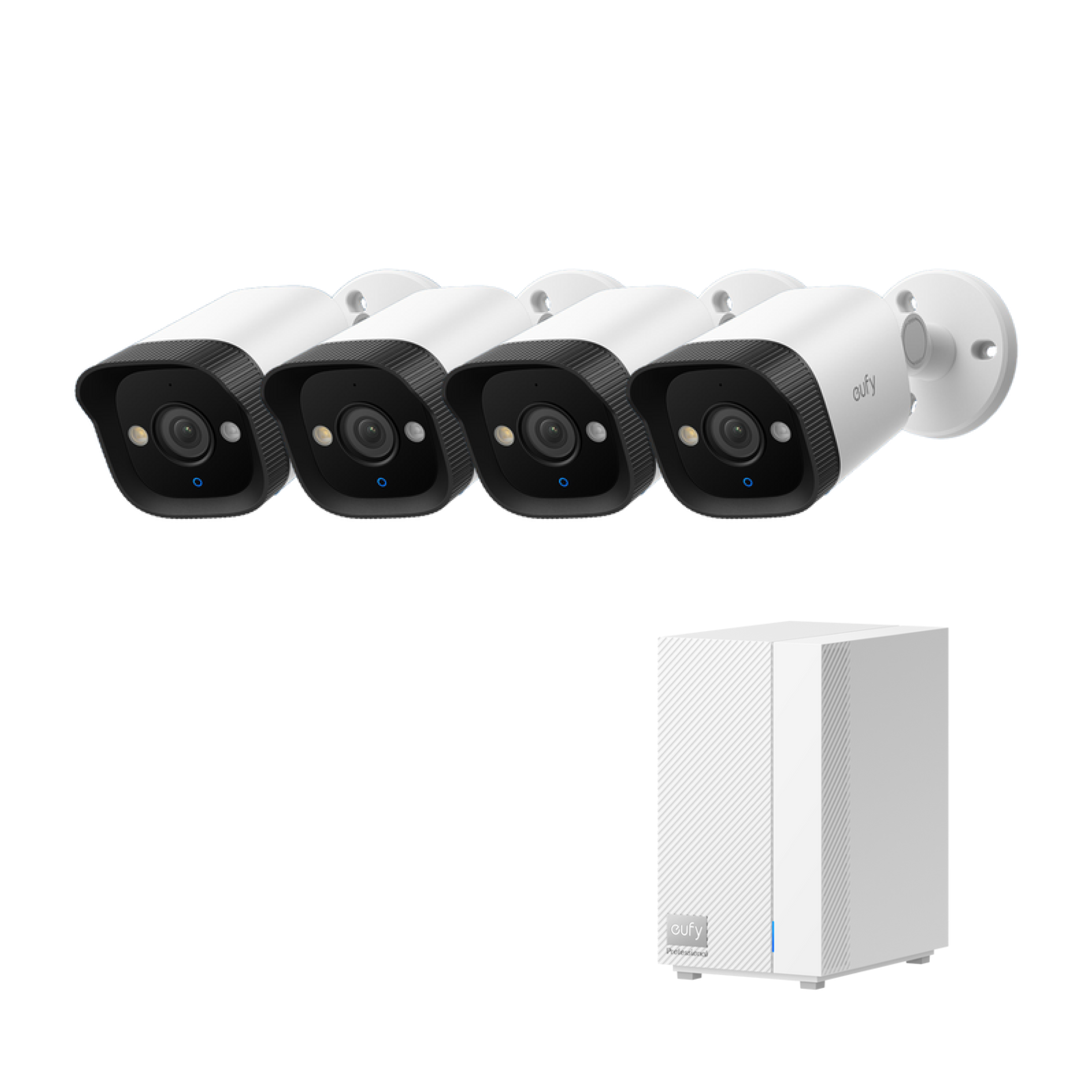eufy-turret-poe-cam-e40-4k-lot-de-4-homebase-pro-s1-syst-me-vid-osurveillance-nv image 1