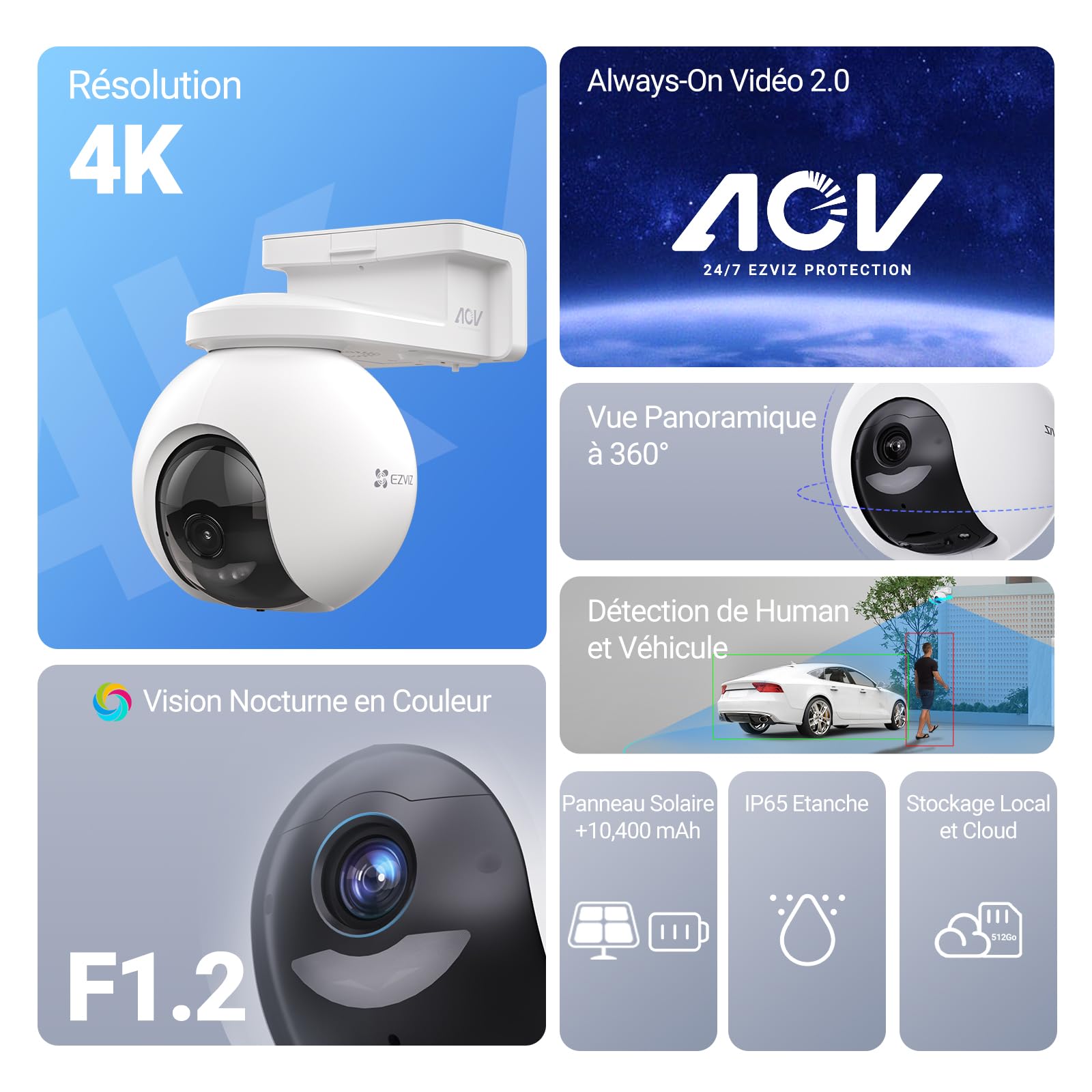 ezviz-cb8-pro-kit-cam-ra-surveillance-wifi-ext-rieure-solaire-4k-sans-fil image 2