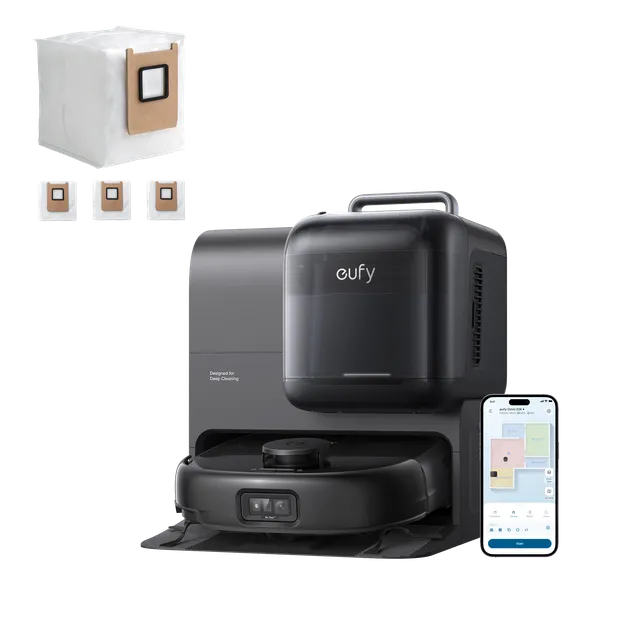 eufy-robot-vacuum-omni-e28-avec-3-sacs-poussi-re-suppl-mentaires image 1
