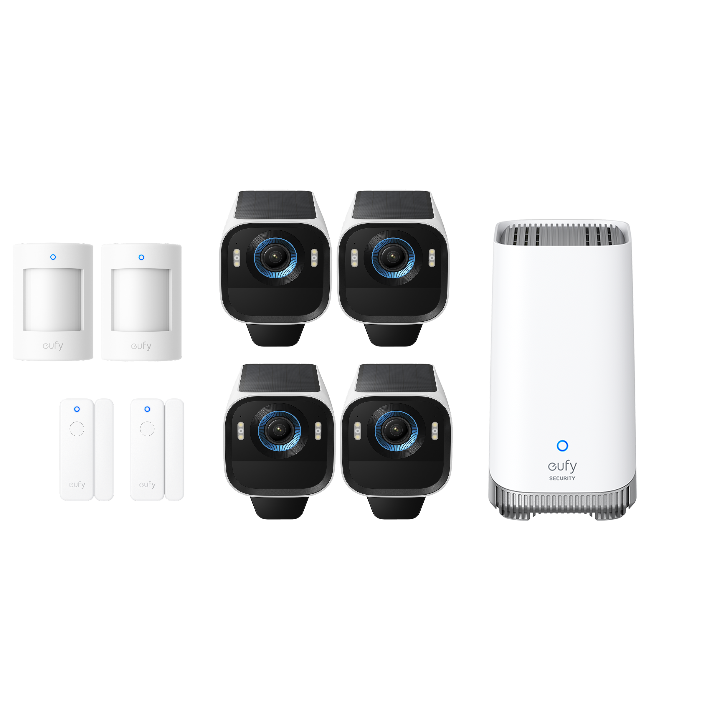 eufy-eufycam-s3-pro-kit-4-cam-ras-syst-me-d-alarme-homebase-s380-kit-4k-maxcolor image 1
