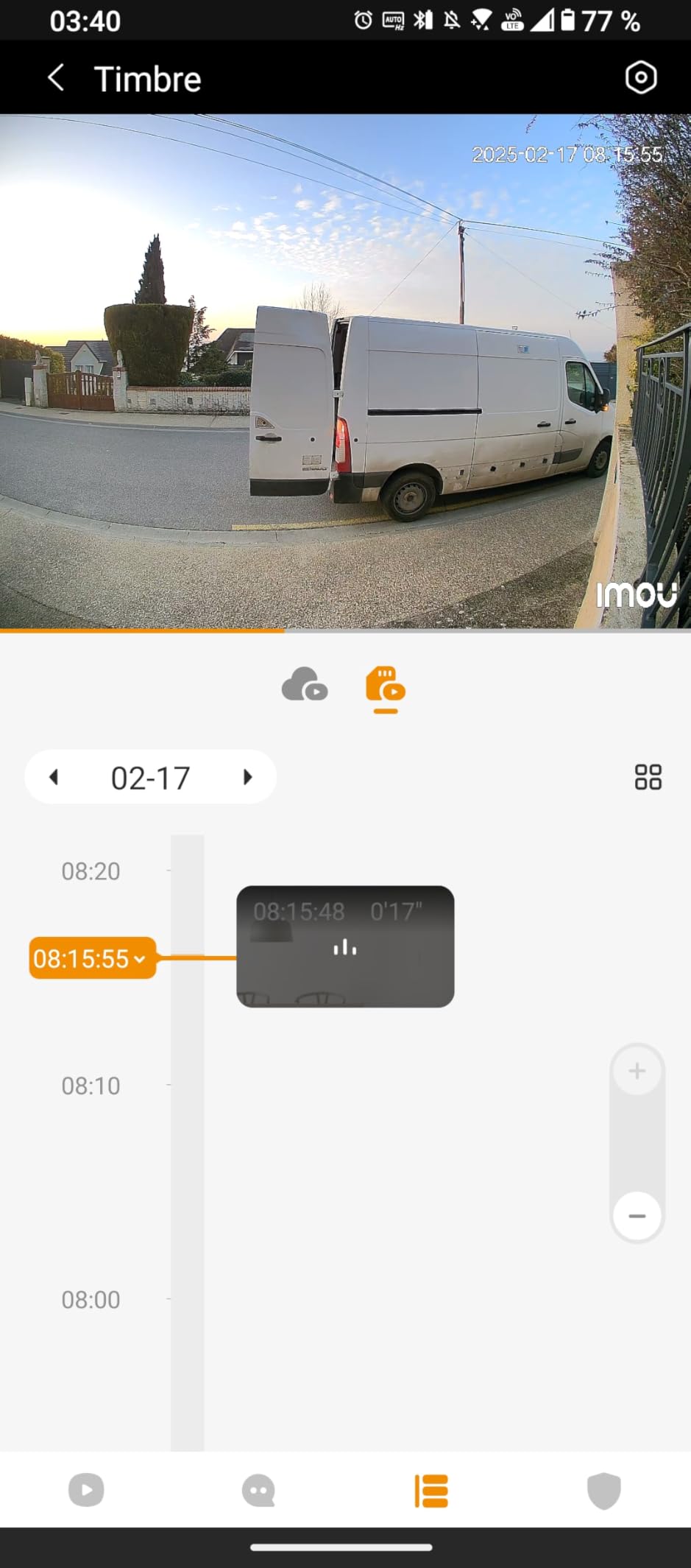 Bien mais délai de notif